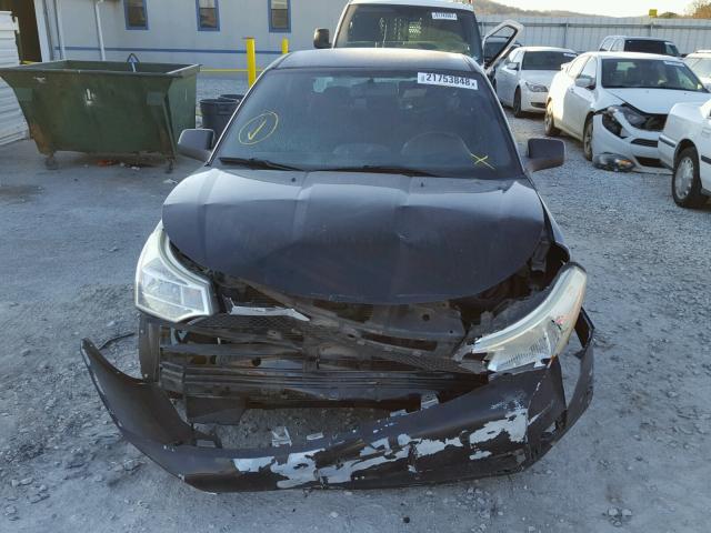 1FAHP36N49W249338 - 2009 FORD FOCUS SES BLACK photo 9