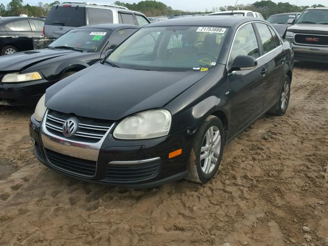 3VWEF71K47M149593 - 2007 VOLKSWAGEN JETTA WOLF BLACK photo 2