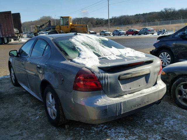 2G2WP552X81164518 - 2008 PONTIAC GRAND PRIX SILVER photo 3