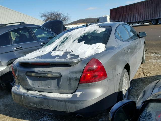 2G2WP552X81164518 - 2008 PONTIAC GRAND PRIX SILVER photo 4