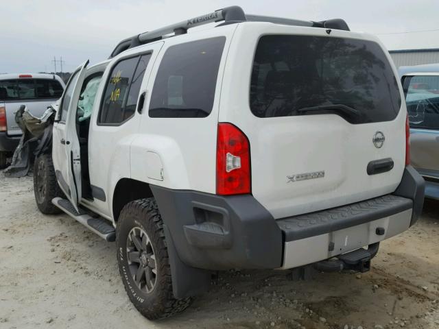 5N1AN0NU6FN656972 - 2015 NISSAN XTERRA X WHITE photo 3