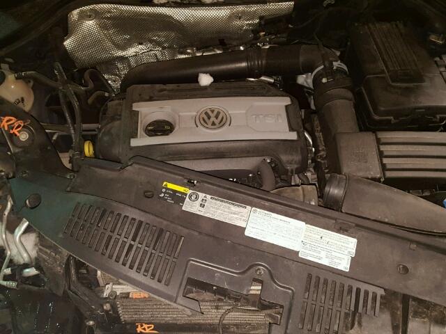 WVGJV3AX2EW609822 - 2014 VOLKSWAGEN TIGUAN S BLACK photo 7