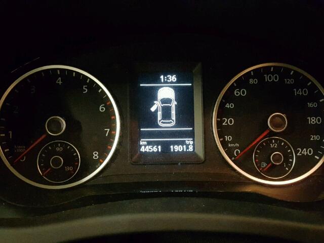 WVGJV3AX2EW609822 - 2014 VOLKSWAGEN TIGUAN S BLACK photo 8