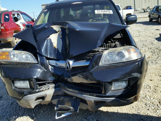 2HNYD18226H549992 - 2006 ACURA MDX BLACK photo 9