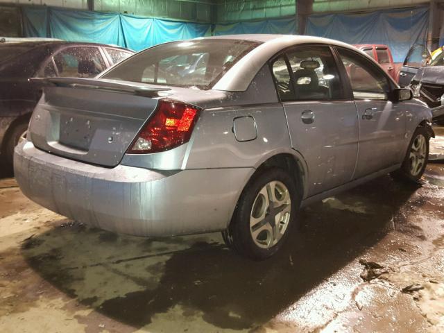 1G8AL52F33Z162015 - 2003 SATURN ION LEVEL BLUE photo 4