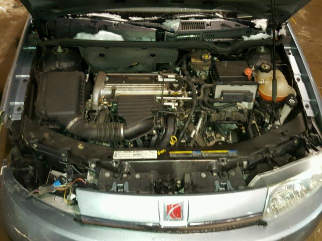 1G8AL52F33Z162015 - 2003 SATURN ION LEVEL BLUE photo 7