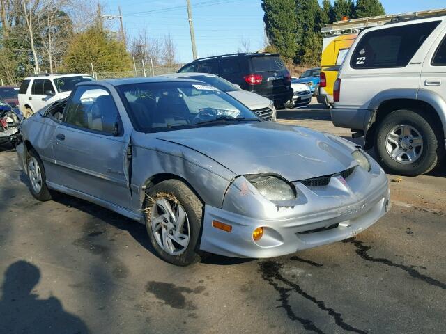 1G2JB12F927444837 - 2002 PONTIAC SUNFIRE SE SILVER photo 1