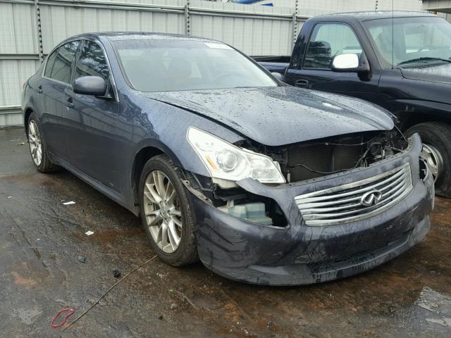 JNKBV61E77M720579 - 2007 INFINITI G35 BLUE photo 1