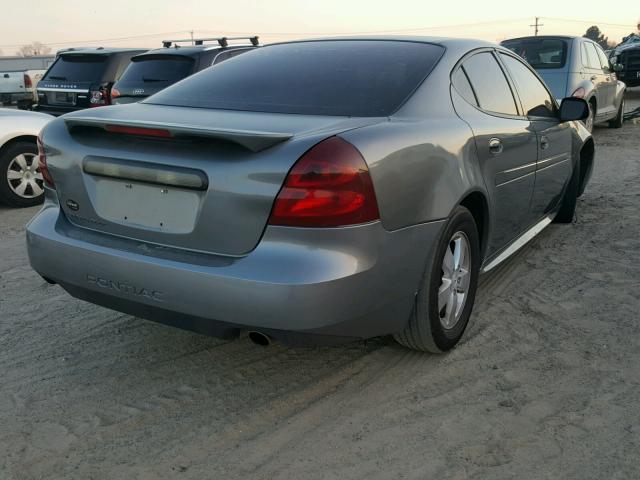 2G2WP552681113579 - 2008 PONTIAC GRAND PRIX GRAY photo 4