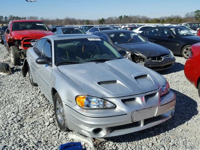 1G2NW52E42M670872 - 2002 PONTIAC GRAND AM G SILVER photo 1