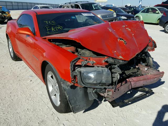 2G1FB1E33C9193650 - 2012 CHEVROLET CAMARO LT ORANGE photo 1