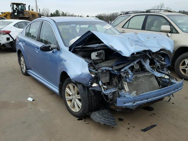 4S3BMBC62B3257106 - 2011 SUBARU LEGACY 2.5 BLUE photo 1