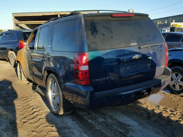 1GNFC130X7R226370 - 2007 CHEVROLET TAHOE C150 BLUE photo 3