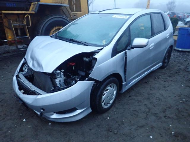 JHMGE8H56CC011780 - 2012 HONDA FIT SPORT SILVER photo 2