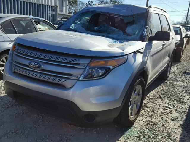 1FM5K7B8XDGC47644 - 2013 FORD EXPLORER SILVER photo 2