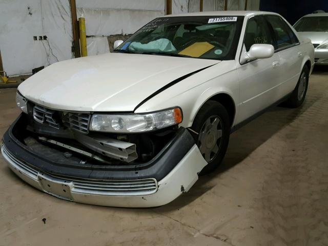 1G6KS54Y2XU941486 - 1999 CADILLAC SEVILLE SL WHITE photo 2