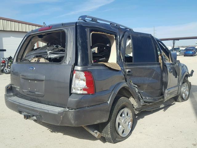 1FMFU19585LA56272 - 2005 FORD EXPEDITION GRAY photo 4