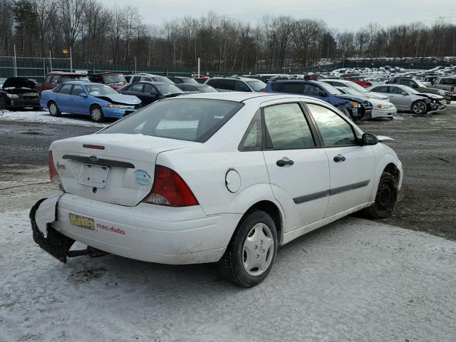 1FAFP33P13W320371 - 2003 FORD FOCUS LX WHITE photo 4