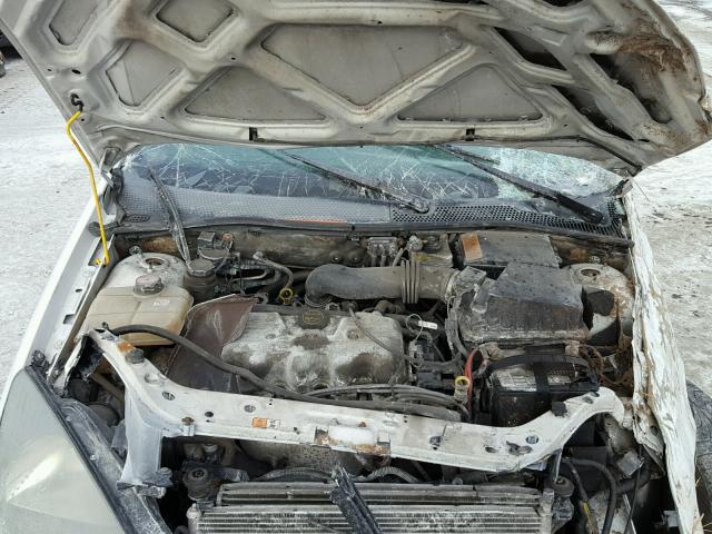 1FAFP33P13W320371 - 2003 FORD FOCUS LX WHITE photo 7