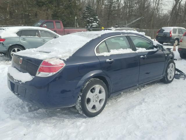 1G8ZS57B79F198828 - 2009 SATURN AURA XE BLUE photo 4