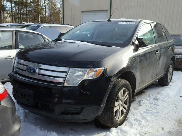 2FMDK46C47BB10462 - 2007 FORD EDGE SE BLACK photo 2