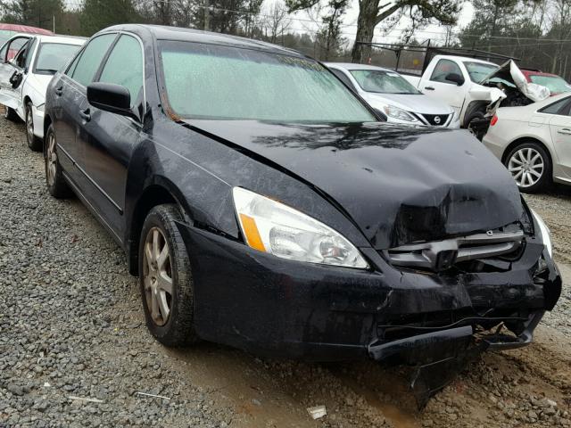 1HGCM66545A079599 - 2005 HONDA ACCORD EX BLACK photo 1