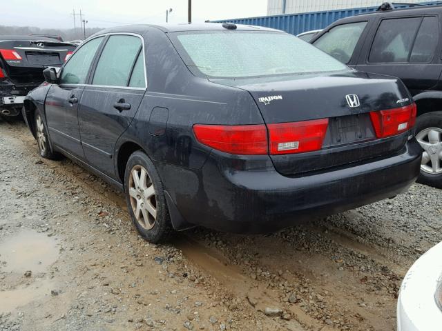 1HGCM66545A079599 - 2005 HONDA ACCORD EX BLACK photo 3