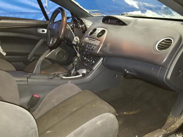 4A3AL35T37E008457 - 2007 MITSUBISHI ECLIPSE SP BLUE photo 5