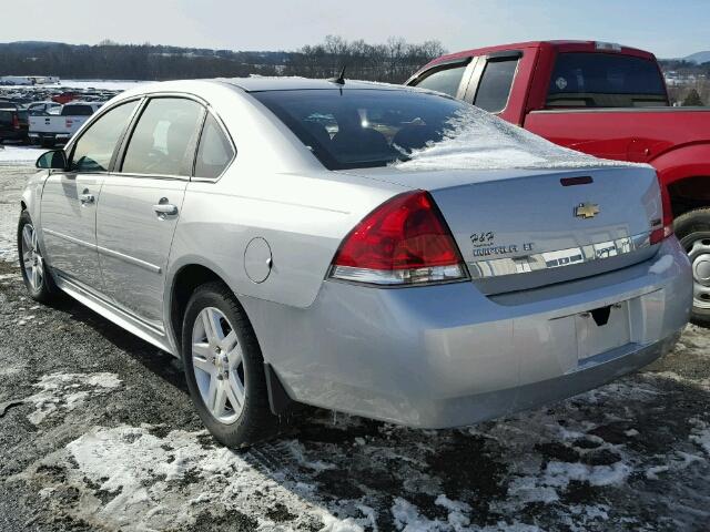 2G1WB5EK9B1298530 - 2011 CHEVROLET IMPALA LT SILVER photo 3