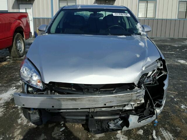 2G1WB5EK9B1298530 - 2011 CHEVROLET IMPALA LT SILVER photo 9