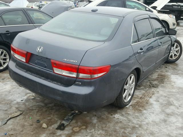 1HGCM66544A067015 - 2004 HONDA ACCORD EX GRAY photo 4