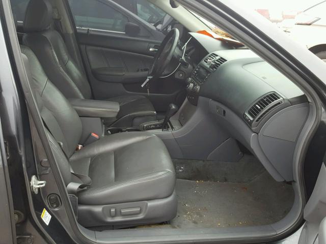 1HGCM66544A067015 - 2004 HONDA ACCORD EX GRAY photo 5