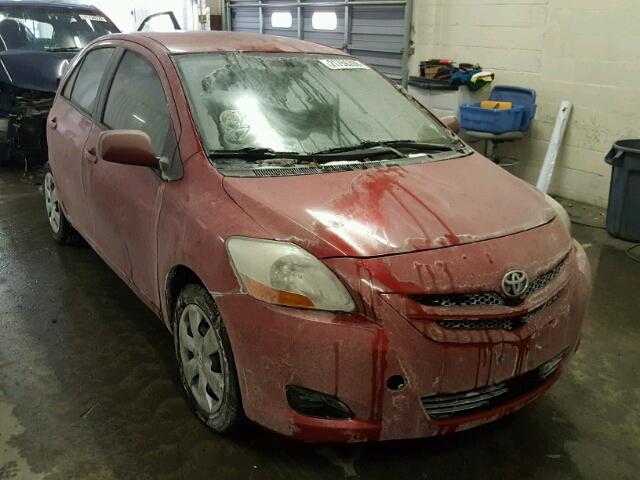 JTDBT903571088689 - 2007 TOYOTA YARIS MAROON photo 1