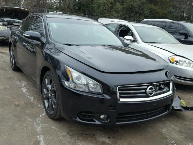 1N4AA5AP2DC811173 - 2013 NISSAN MAXIMA S BLACK photo 1