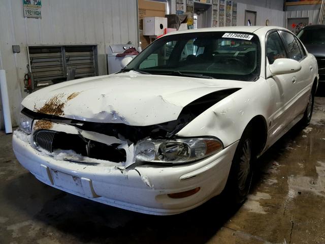 1G4HP52K844103977 - 2004 BUICK LESABRE CU WHITE photo 2