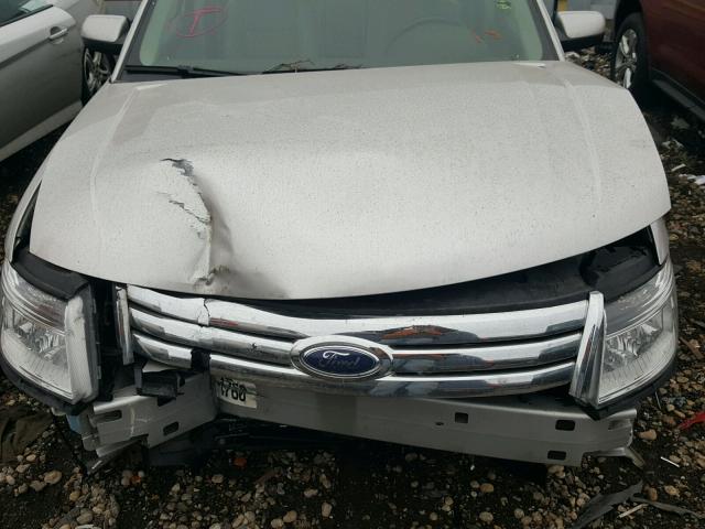 1FAHP24W48G109983 - 2008 FORD TAURUS SEL GRAY photo 7