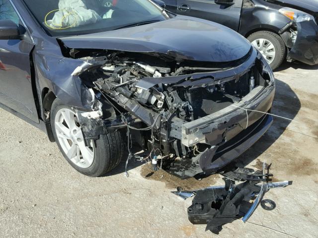 1N4AL3AP9DN553088 - 2013 NISSAN ALTIMA 2.5 BLUE photo 9