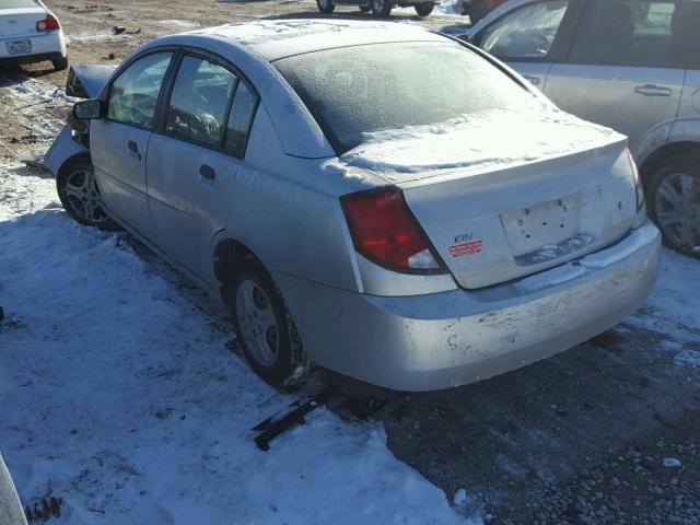 1G8AG52F43Z129822 - 2003 SATURN ION LEVEL GRAY photo 3