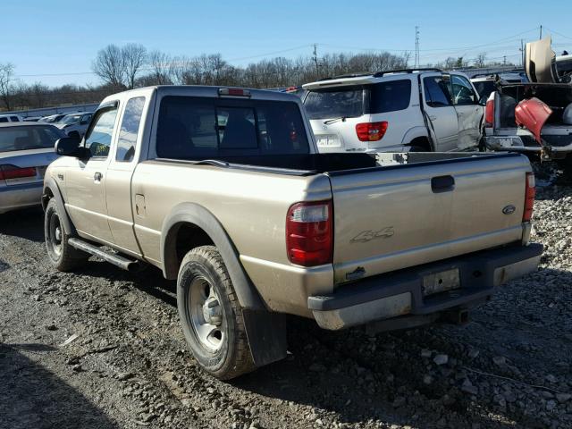 1FTZR45E32PB63664 - 2002 FORD RANGER SUP BEIGE photo 3