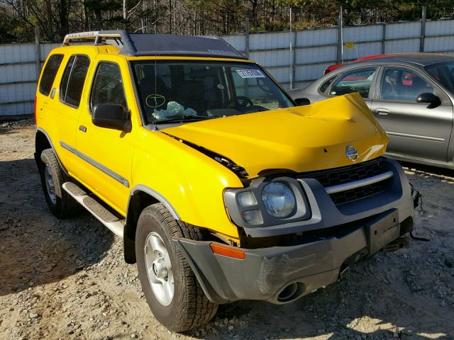 5N1ED28Y73C648787 - 2003 NISSAN XTERRA XE YELLOW photo 1