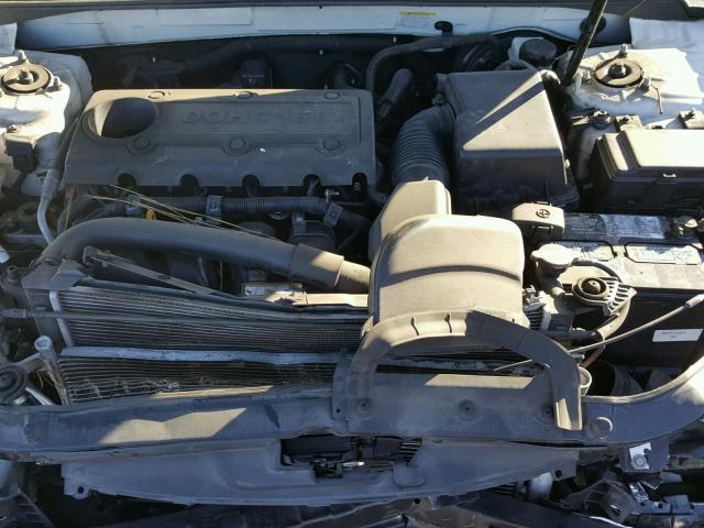 5NPET46C39H561993 - 2009 HYUNDAI SONATA GLS WHITE photo 7