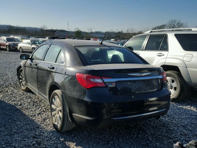 1C3CCBBG6EN106123 - 2014 CHRYSLER 200 TOURIN BLACK photo 3