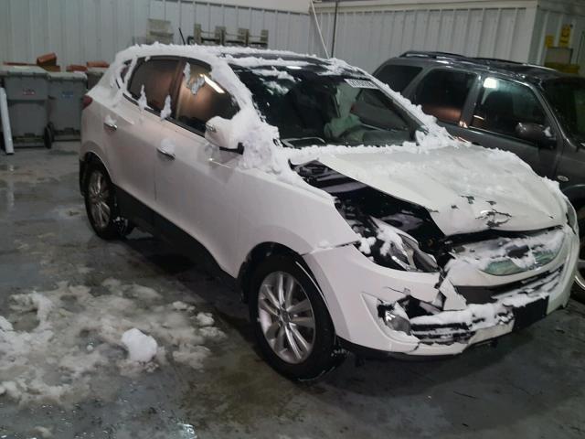 KM8JUCAC3CU370712 - 2012 HYUNDAI TUCSON GLS WHITE photo 1