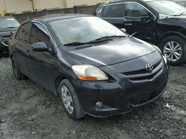 JTDBT923371026110 - 2007 TOYOTA YARIS BLACK photo 1