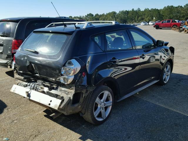 5Y2SM67089Z422919 - 2009 PONTIAC VIBE BLACK photo 4