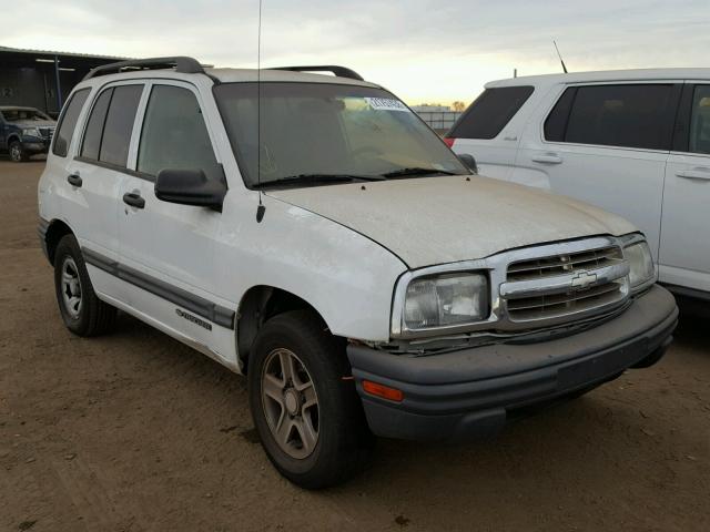 2CNBJ134246902409 - 2004 CHEVROLET TRACKER WHITE photo 1