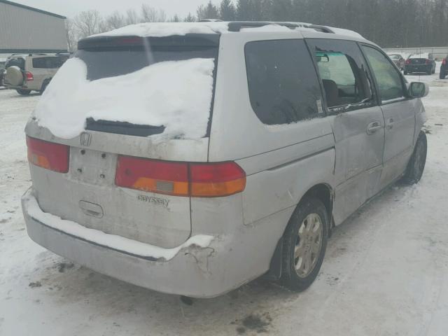 5FNRL18642B057173 - 2002 HONDA ODYSSEY EX SILVER photo 4