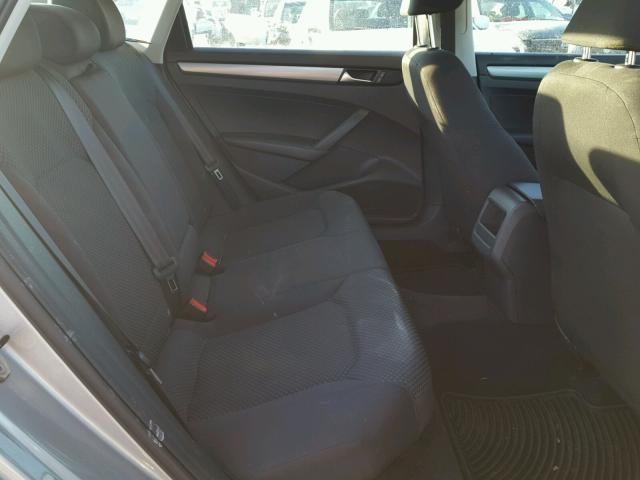 1VWAP7A33EC026029 - 2014 VOLKSWAGEN PASSAT S ვერცხლისფერი ფოტო 6