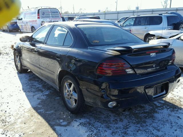 1G2NF52E33C117931 - 2003 PONTIAC GRAND AM S 黑色 照片 3