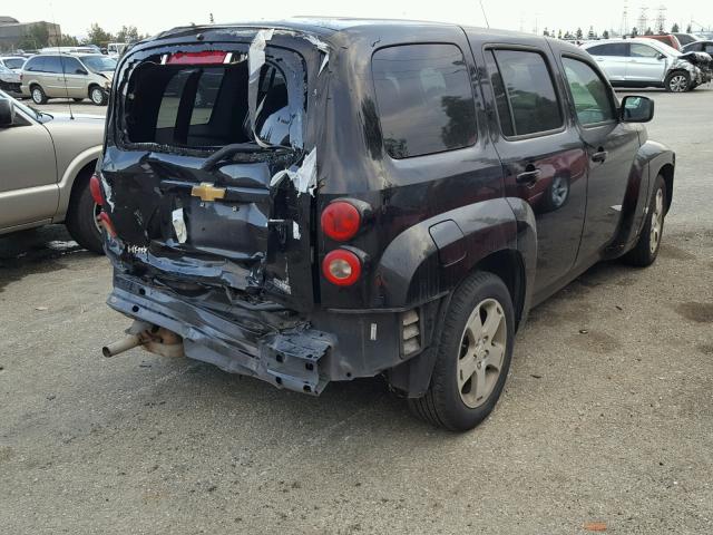 3GNBAADB9AS501171 - 2010 CHEVROLET HHR LS BLACK photo 4